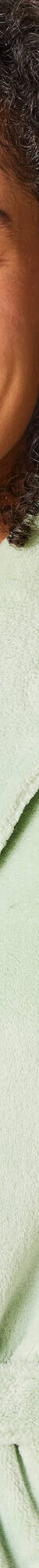 Peignoir in fleece met pluchetouch - 115 cm lang, lange mouwen (linde) Peignoir in fleece met pluchetouch - 115 cm lang, lange mouwen (linde)
